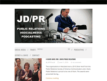 Tablet Screenshot of jdprsocial.com
